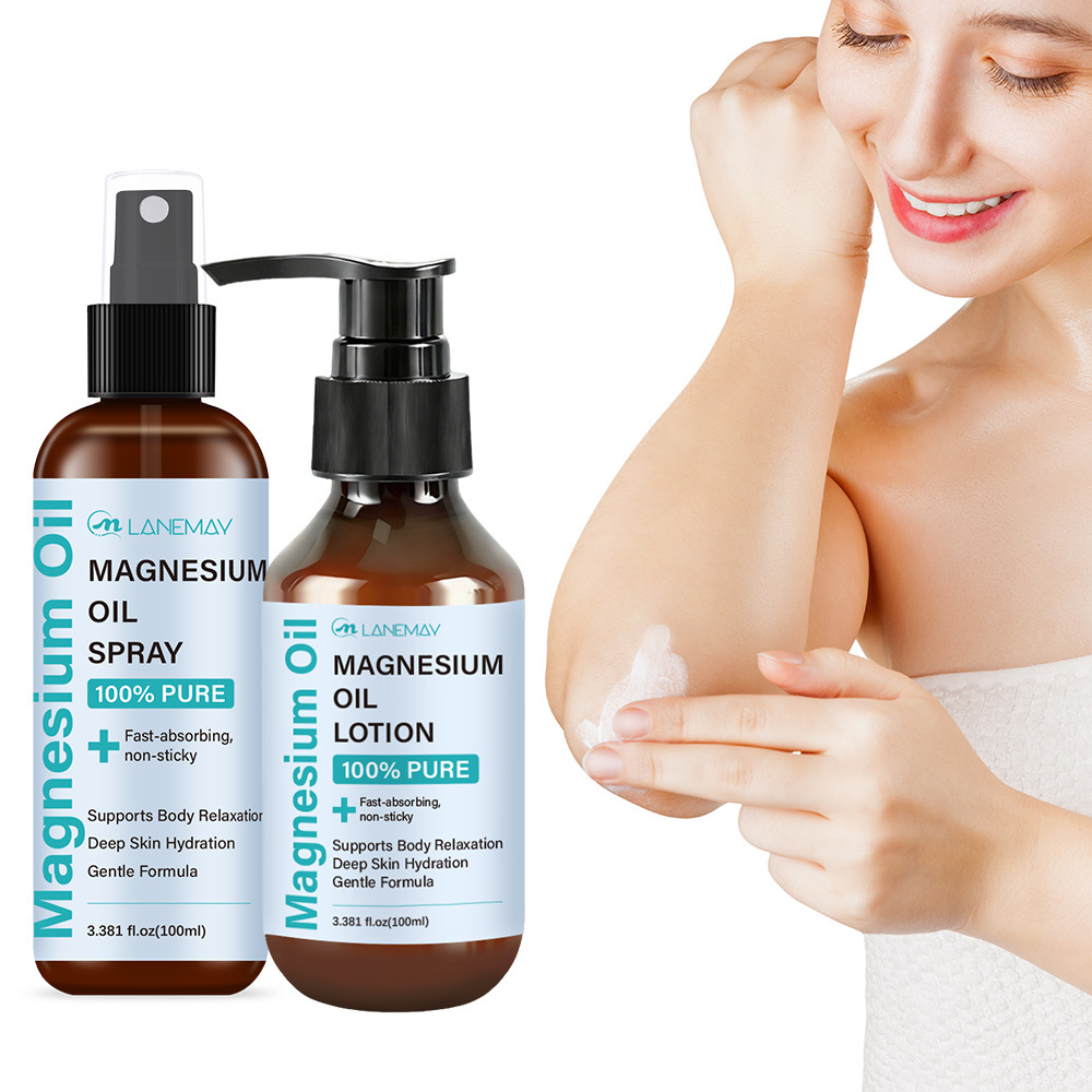 Bath Salts Magnesium - Набор: спрей и лосьон с магниевым
