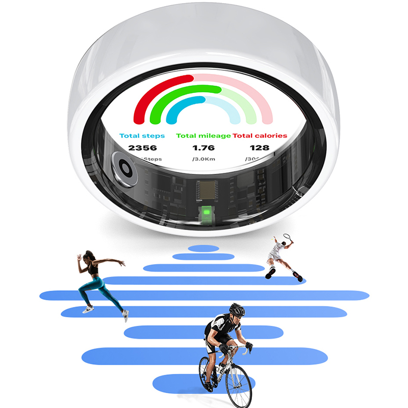 Women'S Health & Wellness Center - Умное кольцо R12 с зарядным чехлом,