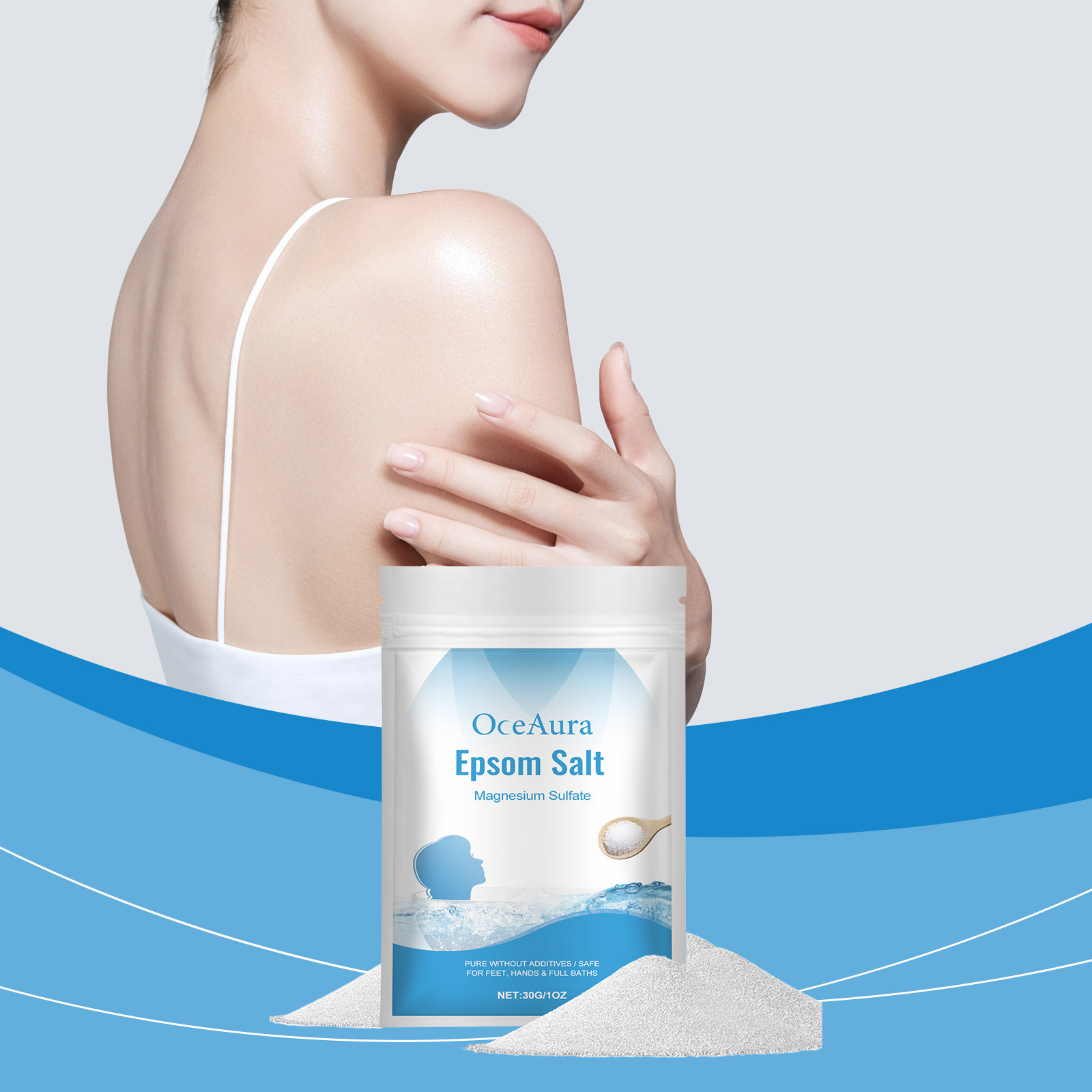 Соль Эпсома, сульфат магния, у – обзор и цена Bath Salts Magnesium